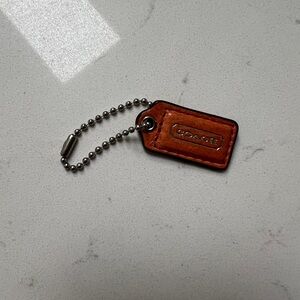 Mini orange coach hangtag